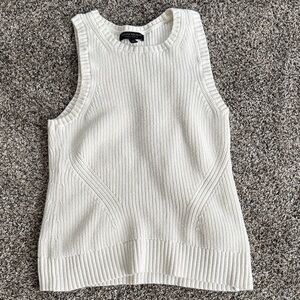 Banana Republic Cream Knit Tank Top